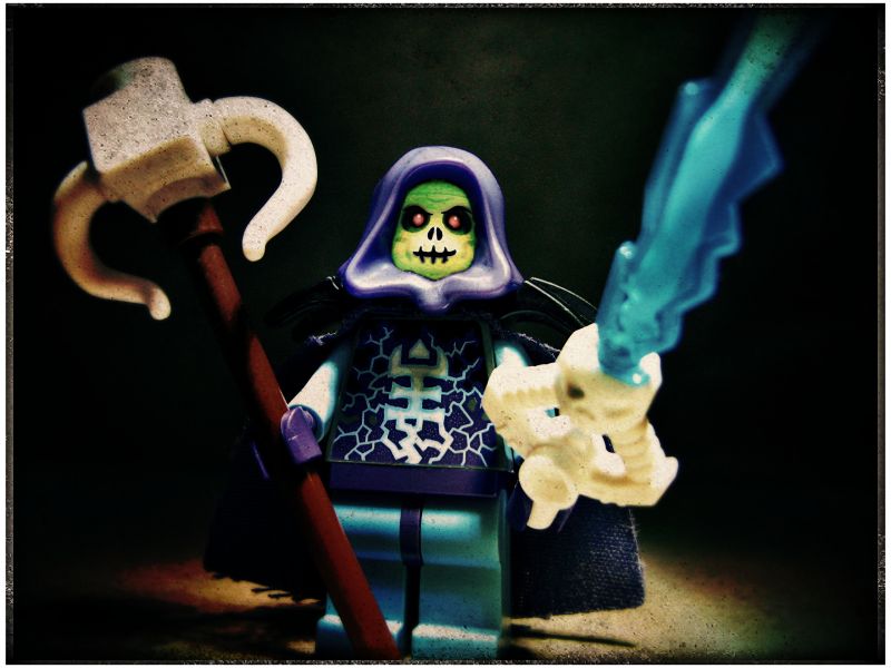 LEGO,custom,Skeletor,heman,masters,universe