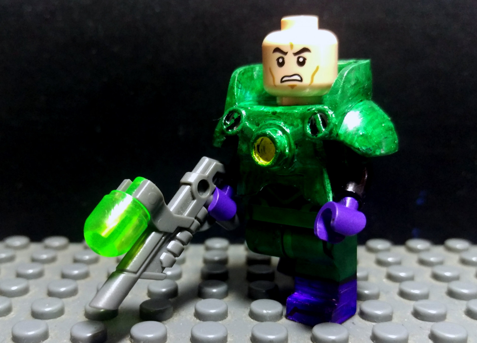 Superman, lexluthor, minifigures, legocustom, Dcvillains