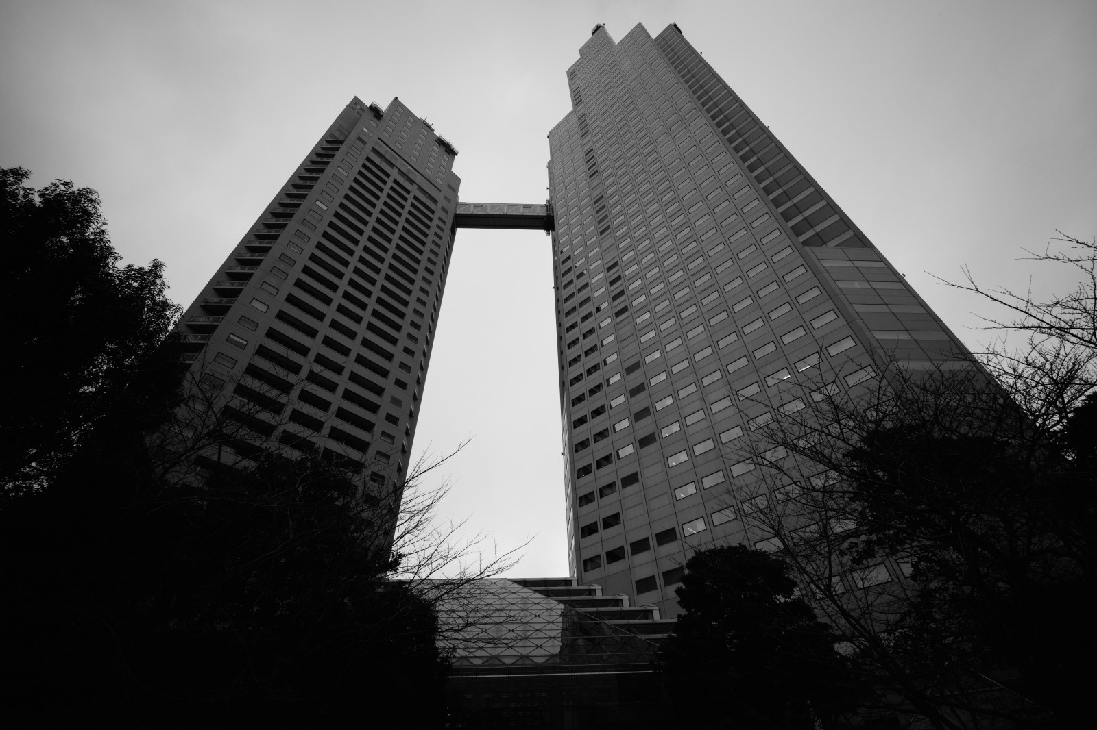 bílý, Černá, černobílý, město, panoráma města, architektura, nebe, panoráma, mrakodrap, Leica, metropole, Tokio, M, centrum, tělesné, tvar, čára, tma, leicam, typ240, SWH, swh15mm, superwideheliar, voigtla nder, superwideheliar15mm, seirokatower, urban area, atmosférický jev, Černý a bílý, monochromatické fotografování, panelový dům