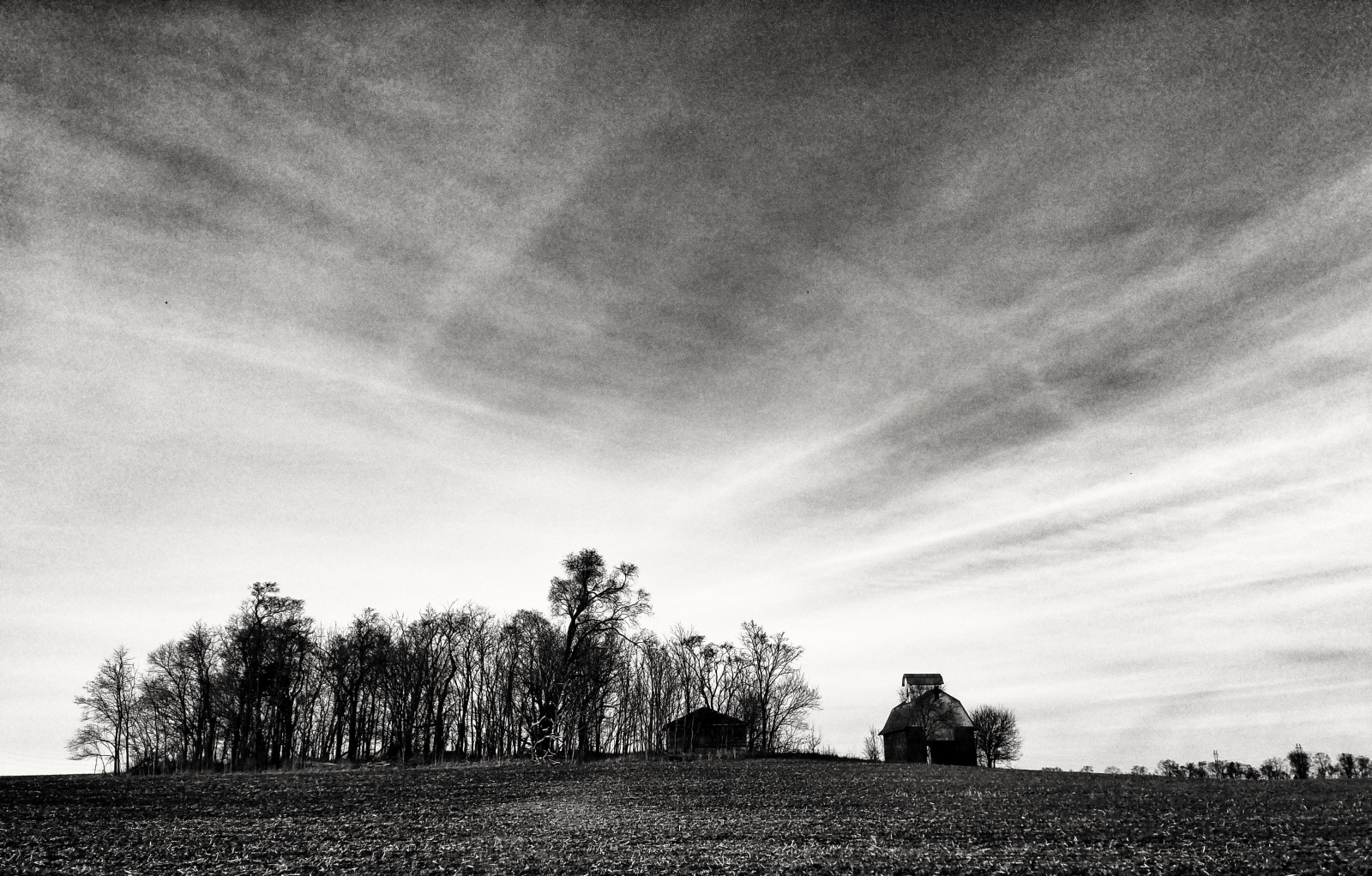 Černá, starý, černobílý, opuštěný, tráva, nebe, fotografování, ráno, hospodařit, horizont, stodola, Illinois, Černý a bílý, země, mrak, strom, tma, Snapseed, zapomenutý, ruraldecay, venkov, atmosférický jev, Černý a bílý, monochromatické fotografování, monochromemonday, betlém, abandonedfarm, Hennepin, moronts, abandonedillinois