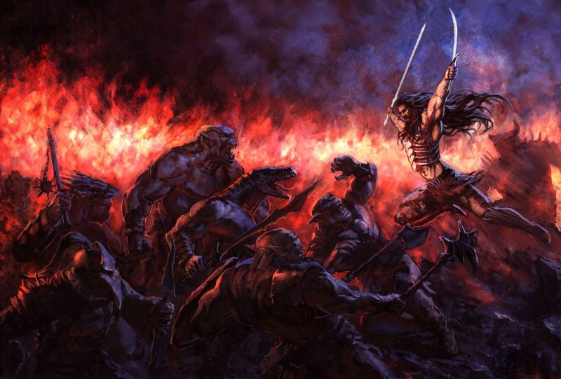 fantasy art, Fantasy Men, warrior, battle fantasy art, Fantasy Men, warrior, battle