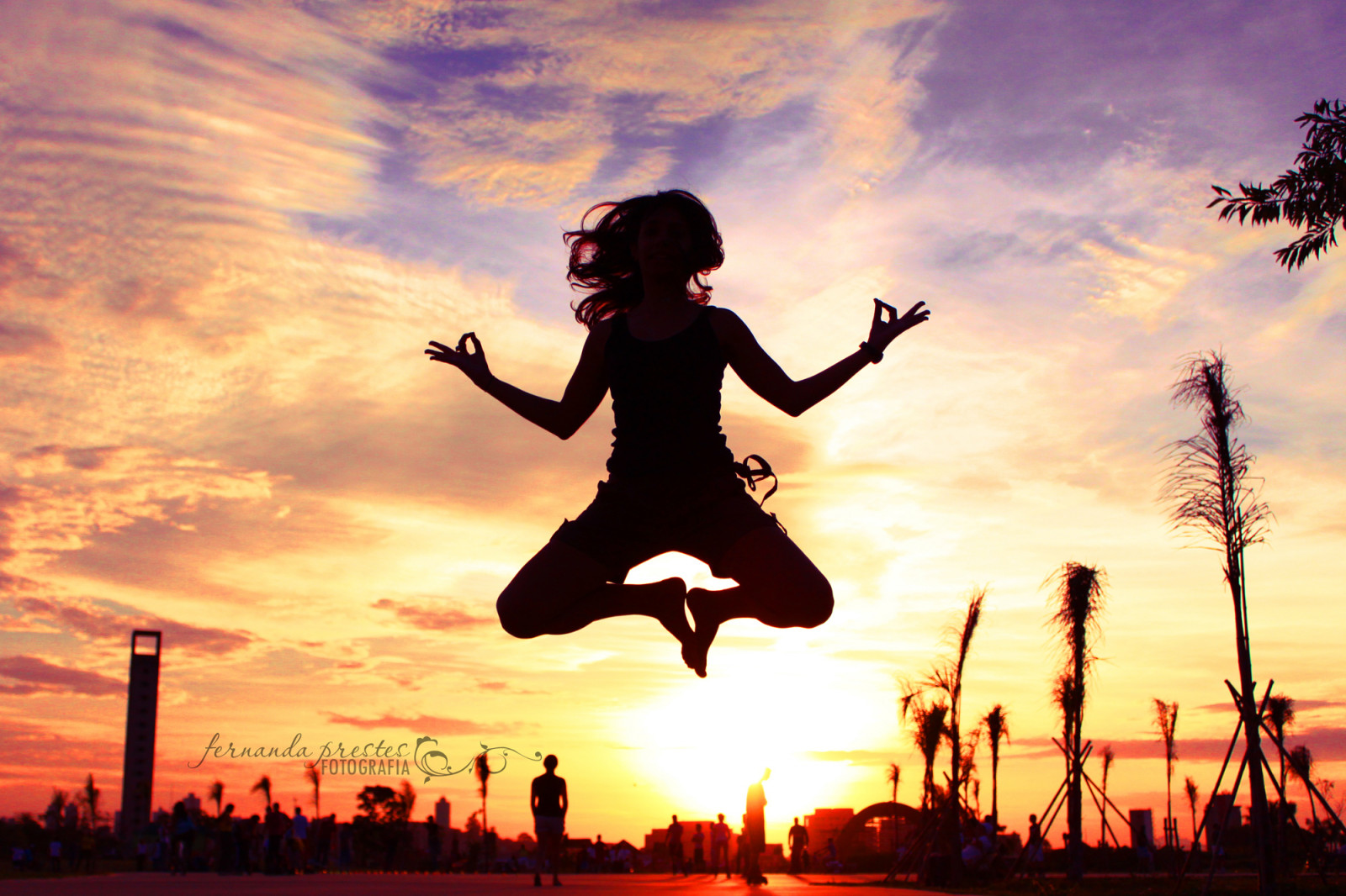 lys, solnedgang, Sol, træ, pige, silhuet, baggrundsbelysning, kontrast, contraluz, palmer, brand, flyvende, hoppe, Søndag, Glæde, CEU, contraste, jumper, salto, elevation, Pulo, skyonfire, silhueta, divertido, ioga, c uemchamas, pulndo