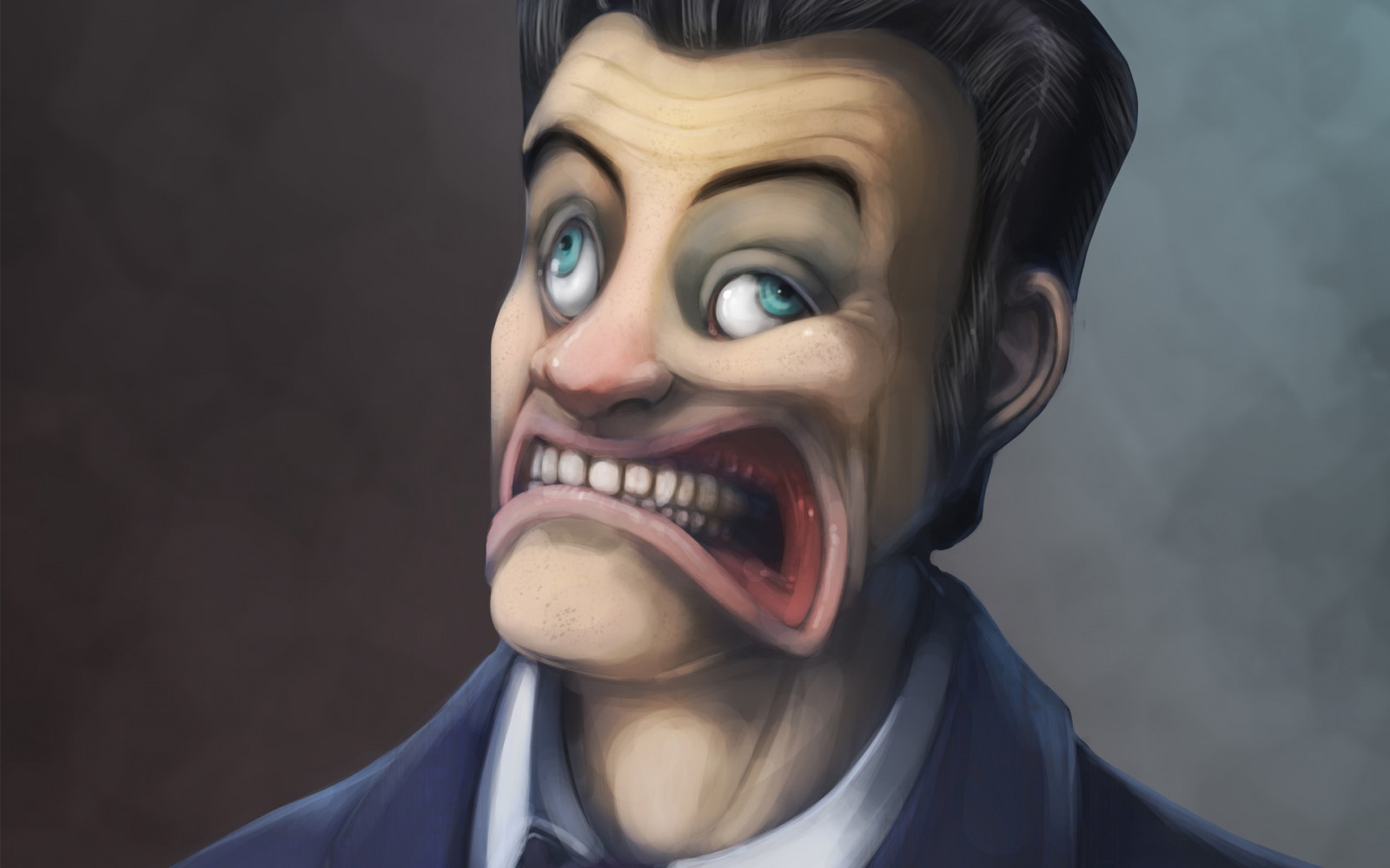 ใบหน้า, ภาพประกอบ, วีดีโอเกมส์, อะนิเมะ, สีน้ำเงิน, การ์ตูน, Garry's Mod, หัว, ชุดแต่งกาย, ภาพหน้าจอ, 1920x1200 px, ตัวละคร