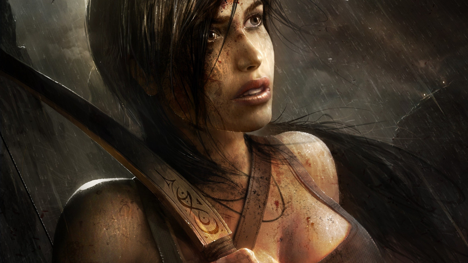 videogiochi, Tomb Raider, Tomb Raider 2013, mitologia, oscurità, immagine dello schermo, 2560x1440 px, personaggio fittizio, finzione, donna guerriera
