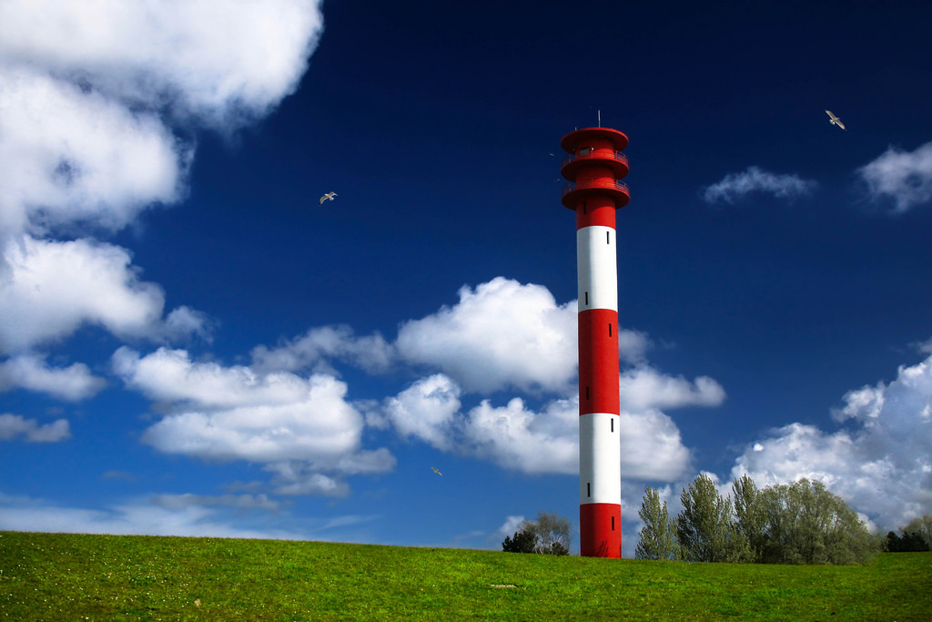 krajina, tráva, nebe, pole, Německo, věž, maják, horizont, atmosféra, Maják, mrak, lučina, deutschland, modrá obloha, louka, Leuchtturm, během dne, energie, cpl, prérie, 70d, Atmosféra Země, meteorologický jev, kupa, Wilhelmshaven, geniusstrand, JadeWeserPort, Voslapp, geniusdeich, public utility