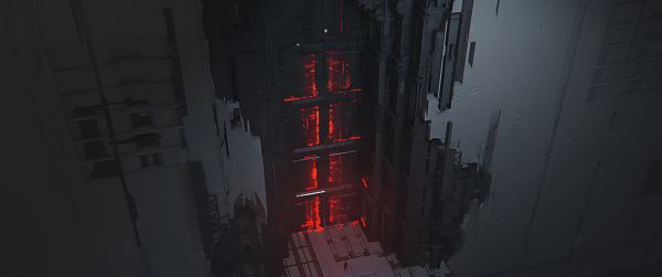 Ghostrunner 2, 505 games, ultrawide, cyberpunk, futuristic, concept art
