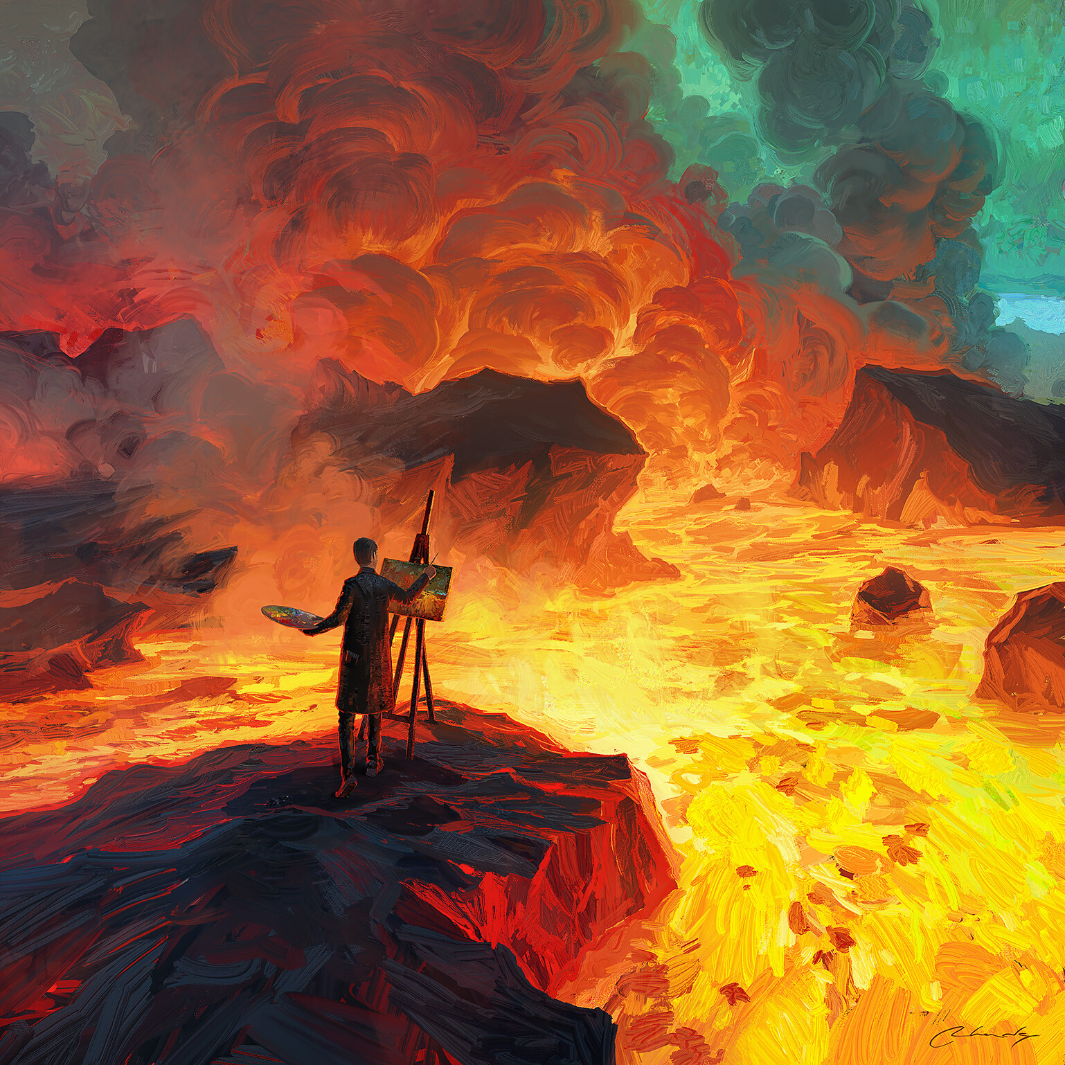 Wallpaper Digital Painting ArtStation Artem Chebokha 1538x1538 wallpaper-digital-painting-artstation-artem-chebokha-1538x1538