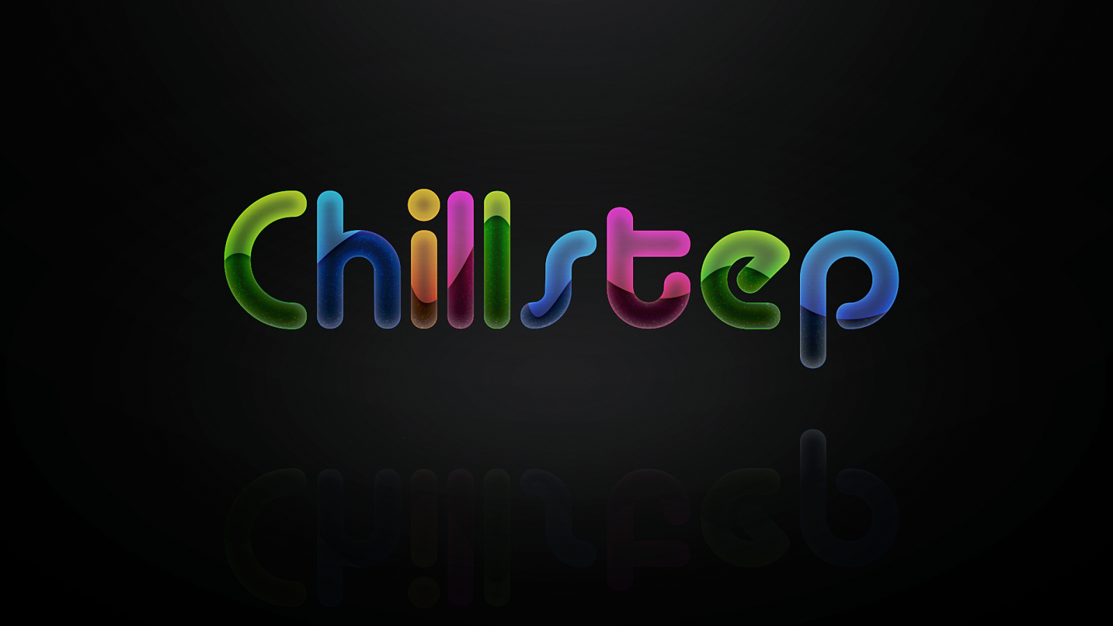 neon, typografie, chillstep, pestrý, digital art