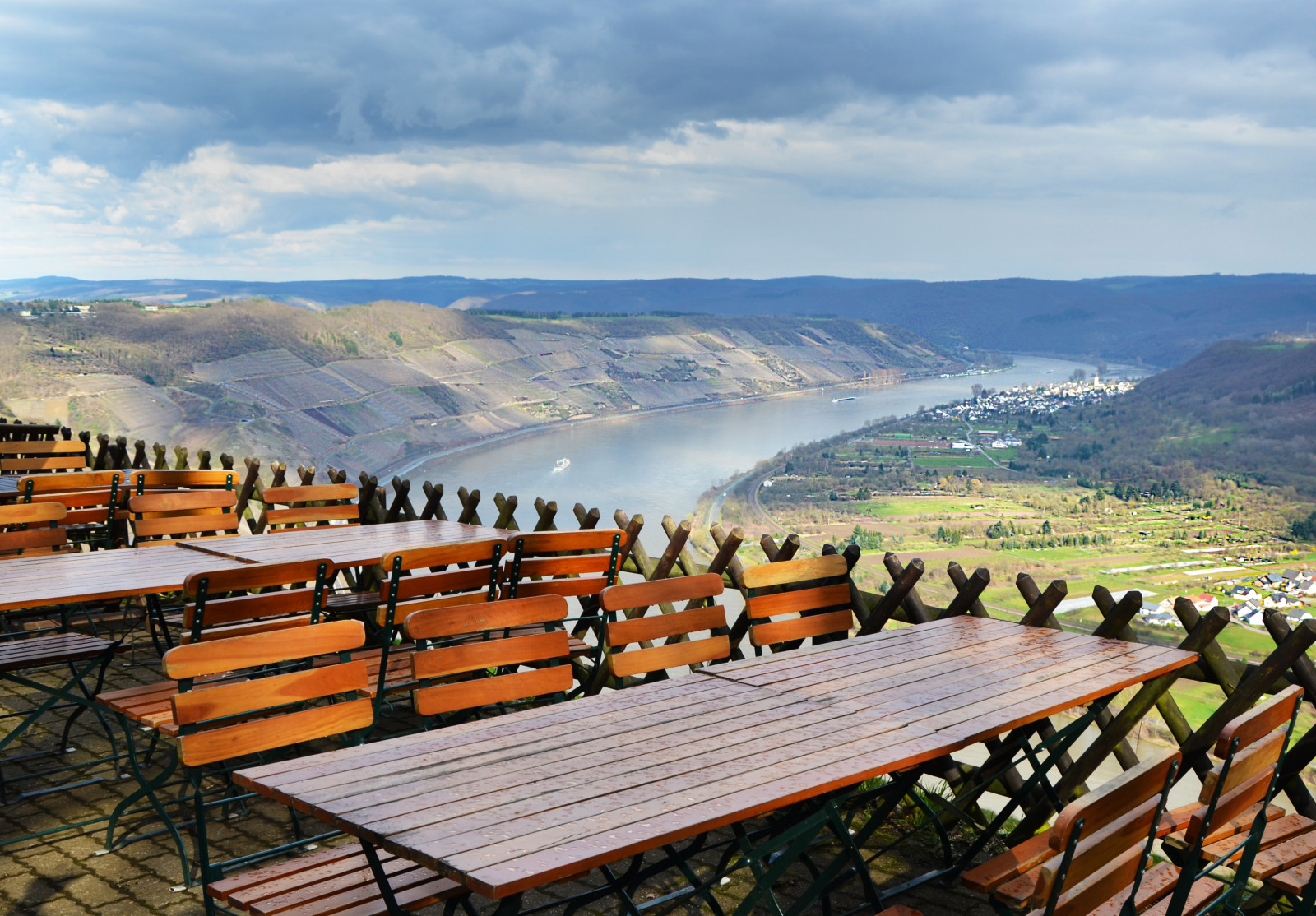 panorama, Sole, bar, fiume, Germania, rilassare, deutschland, ristorante, vista, soleggiato, Tedesco, Rhein, germania, Ausblick, Tedesco, Boppard, Rheinlandpfalz, Oberesmittelrheintal