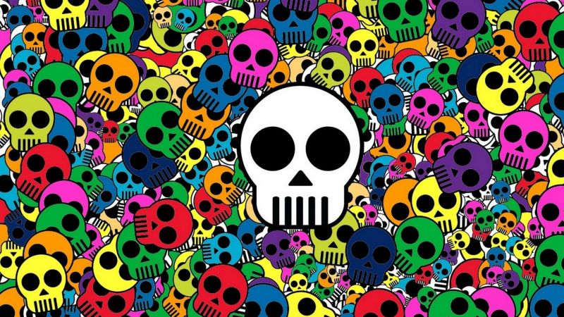 illustration, pattern, circle, skull, ART, design illustration, pattern, circle, skull, ART, design