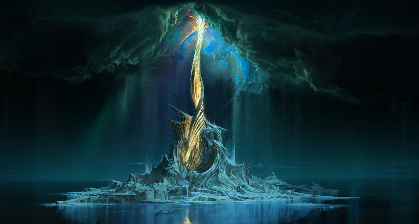 Random Abstract Fantasy Wallpaper : artwork, digital art, abstract, fantasy art 3840x2060 ...