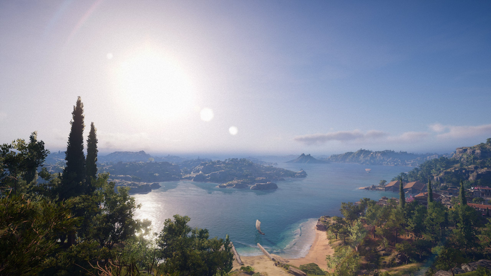 Assassins Creed Odyssey, снимка на екрана