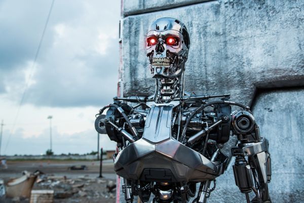 รถจักรยานยนต์,ยานพาหนะ,หุ่นยนต์,Terminator,T 800,เครื่อง