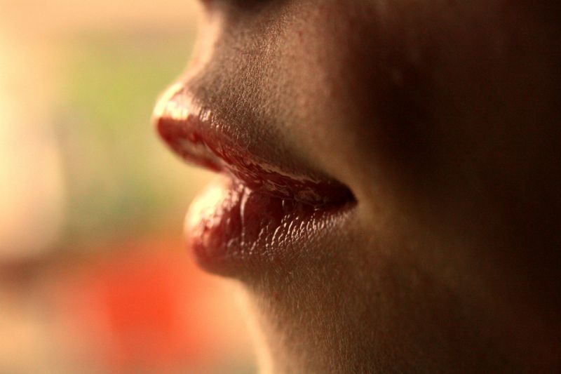 cuore, rosso, viso, persone, fotografia, avvicinamento cuore, rosso, viso, persone, fotografia, avvicinamento