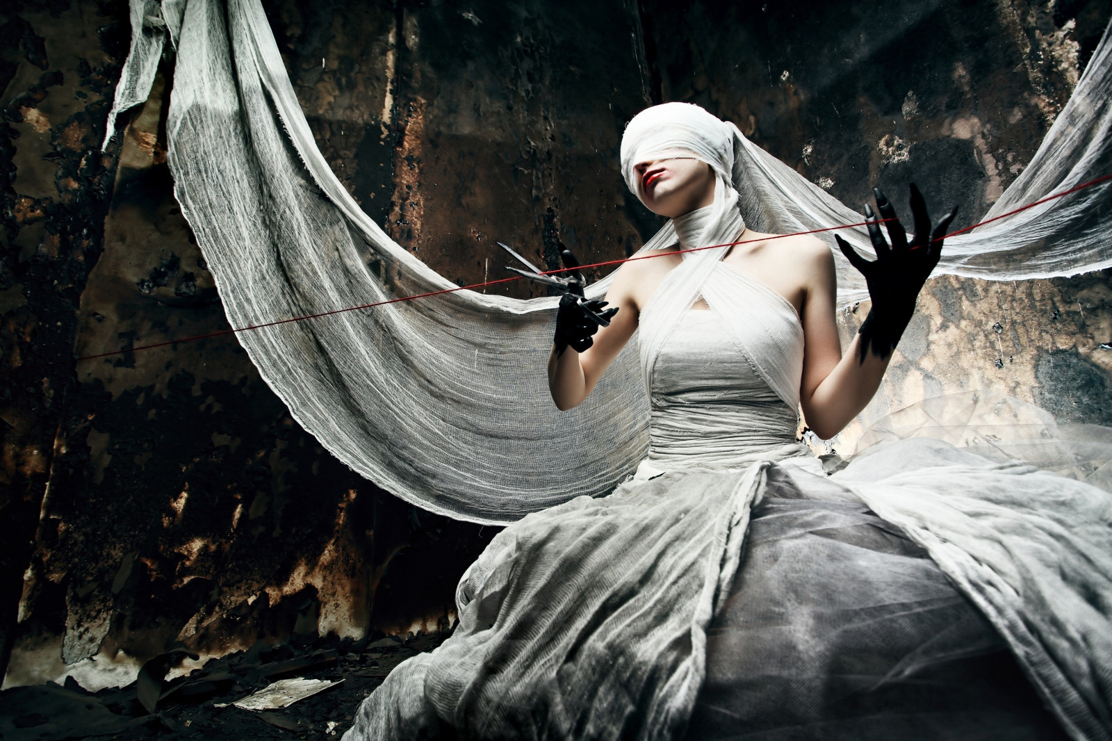 women, creepy, mythology, darkness, fictional character