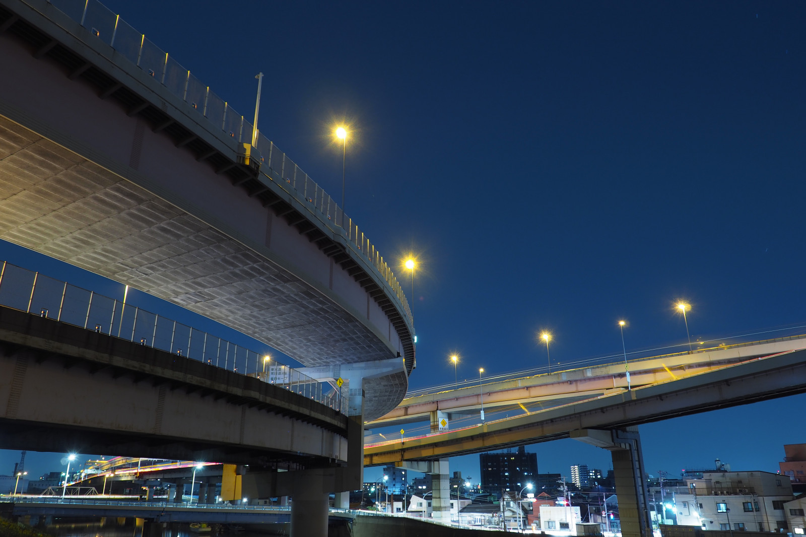 Japonsko, město, panoráma města, noc, večer, most, Dálnice, stadión, minout, doprava, Tokio, struktura, aréna, Olympus, infrastruktura, jp, centrum, spojení, mezník, horikiri, mzuiko, OMD, EM5, omdem5, mzuikodigital1250mmf3563, mzuiko1250, em5mark2, omdem5mark2, Metropolitní oblast, sportovní dějiště, veřejná doprava, dálnice