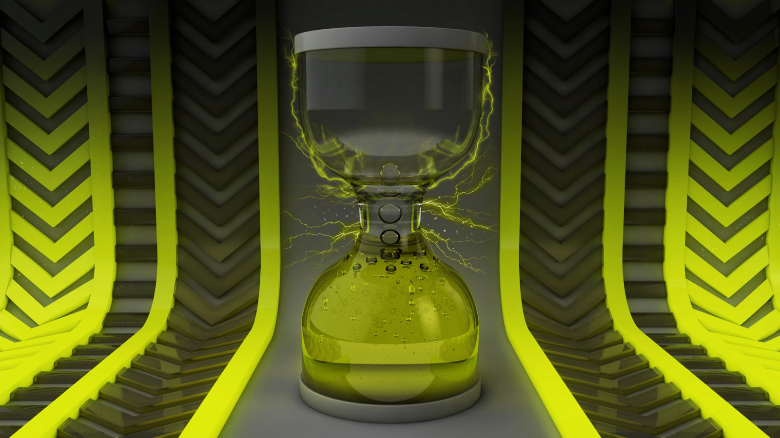 Featured image of post Abstract Yellow Lightning Wallpaper