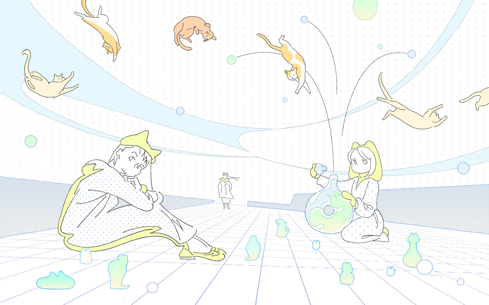 Dan, Wie Leben visueller Roman, Digital