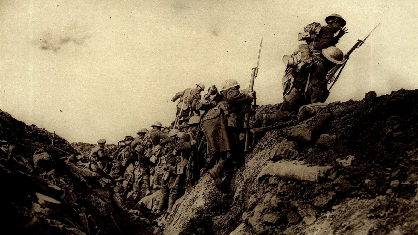 fond-d-cran-monochrome-soldat-militaire-premi-re-guerre-mondiale