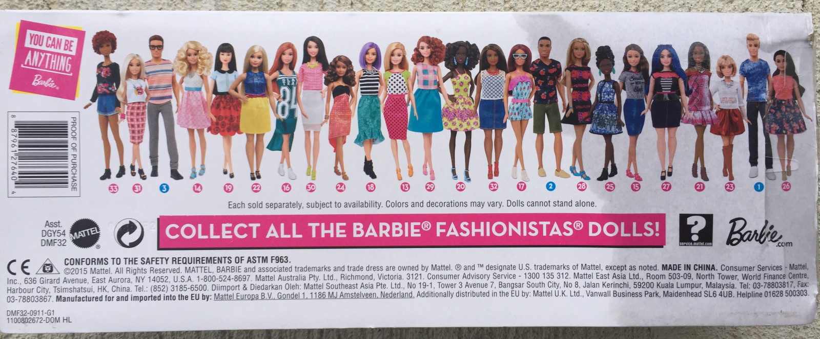 lyserød, blå, Brun, hvid, sort, gul, 30, hår, Legetøj, halskæde, øjne, dukke, lang, afrikansk, Barbie, nederdel, bleg, amerikansk, 25, kort, høj, petite, brokade, fashionistas, pizazz, 2016