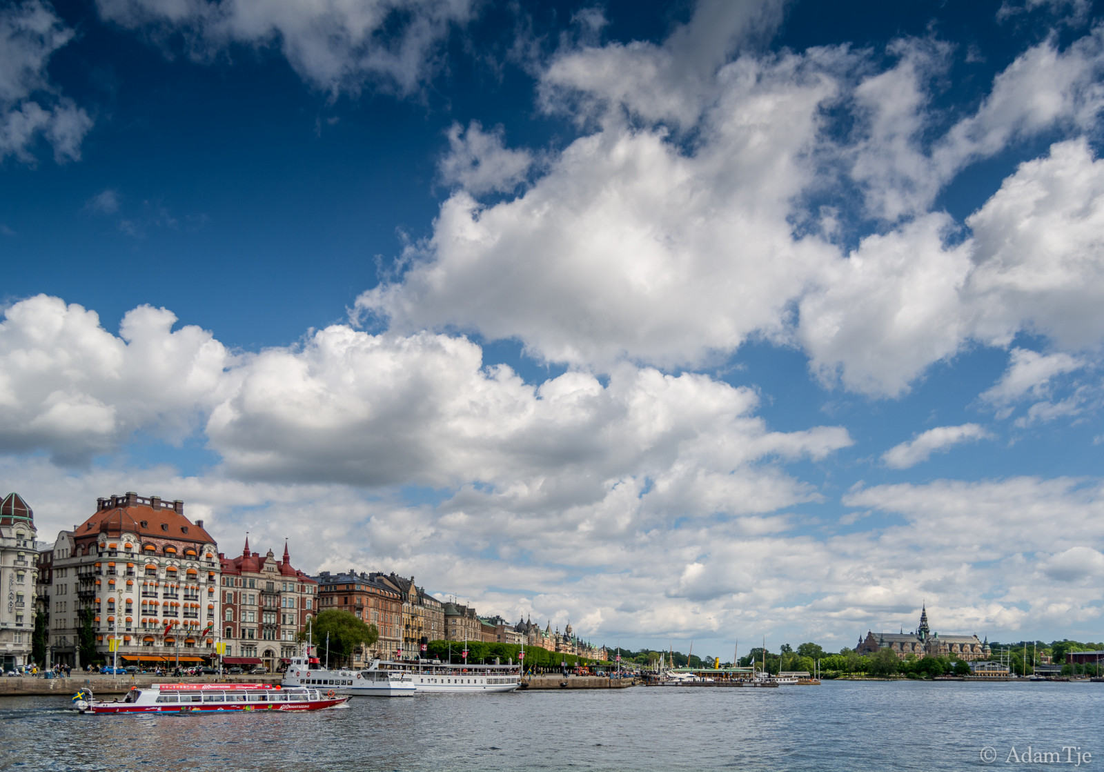 červen, trajekt, mraky, Nikon, Švédsko, Stockholm, Skandinávie, trajekty, Nordiska, Lightroom, 2014, strandv gen, Nordiskamuseet, Saltsj n, Stockholmcounty, D7100