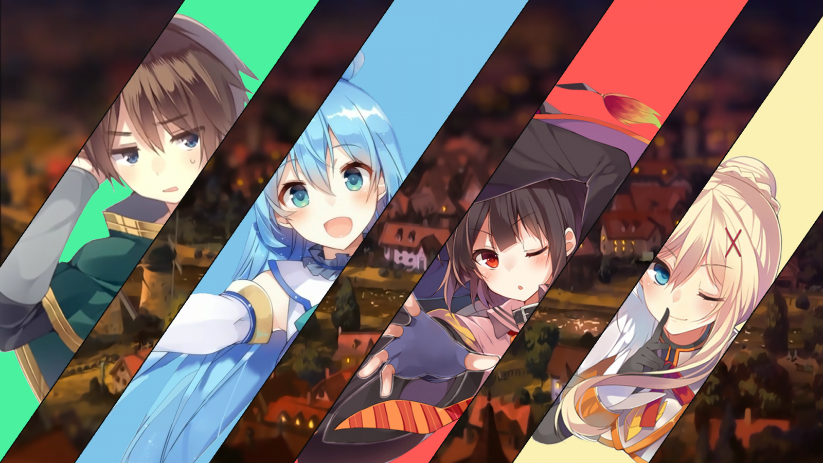 Wallpaper : Kono Subarashii Sekai ni Shukufuku wo ... All submissions must relate to konosuba.