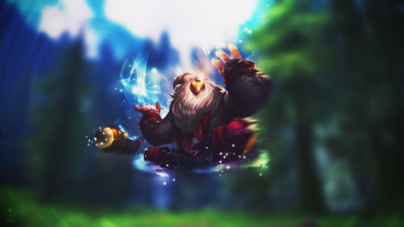 slunečnímu záření, League of Legends, zelená, květ, Snímek obrazovky, bard slunečnímu záření, League of Legends, zelená, květ, Snímek obrazovky, bard