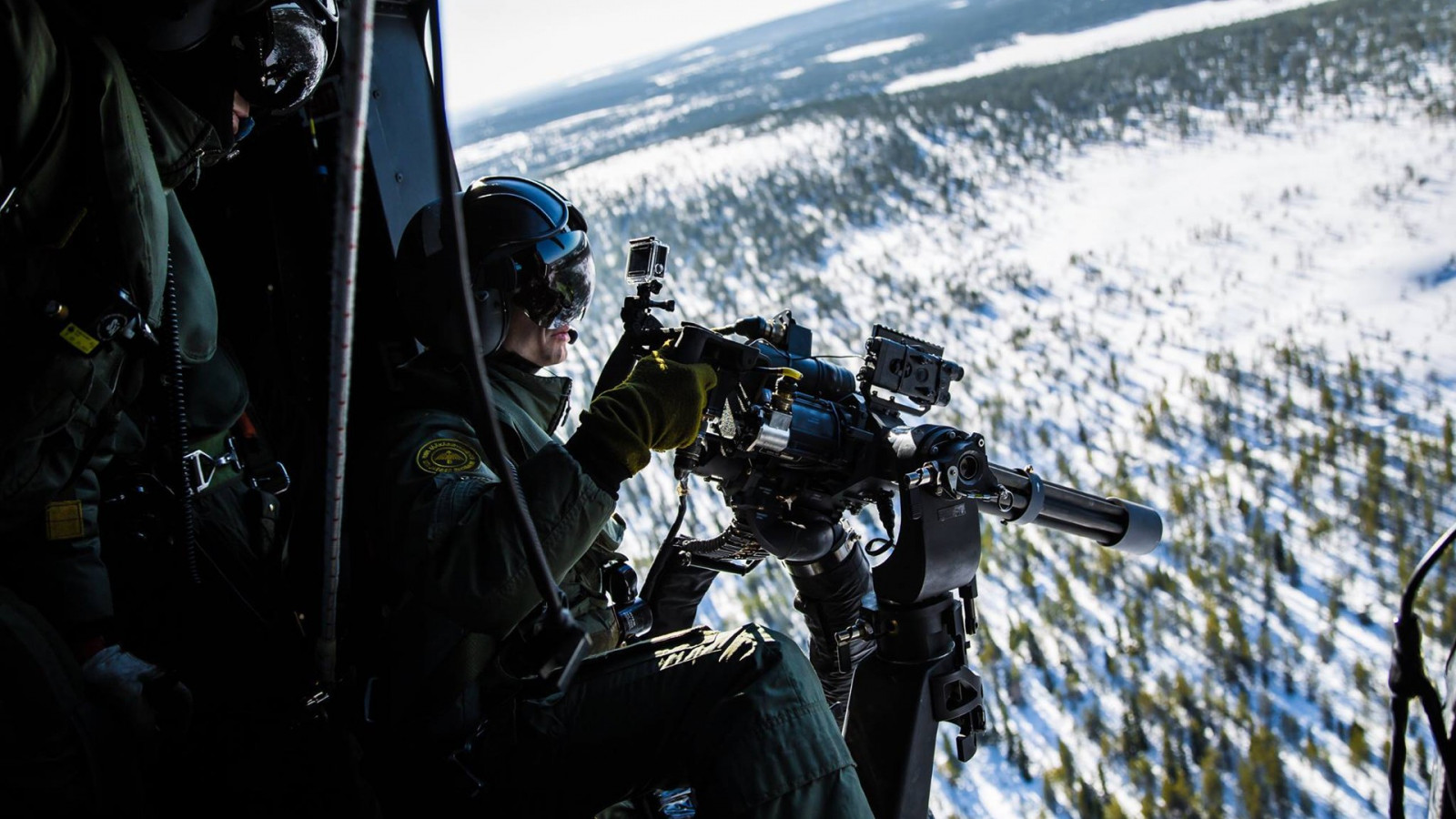 vozidlo, válečný, vrtulníky, Finsko, Finský Army, Snímek obrazovky