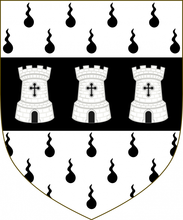 coat of arms,monochrome