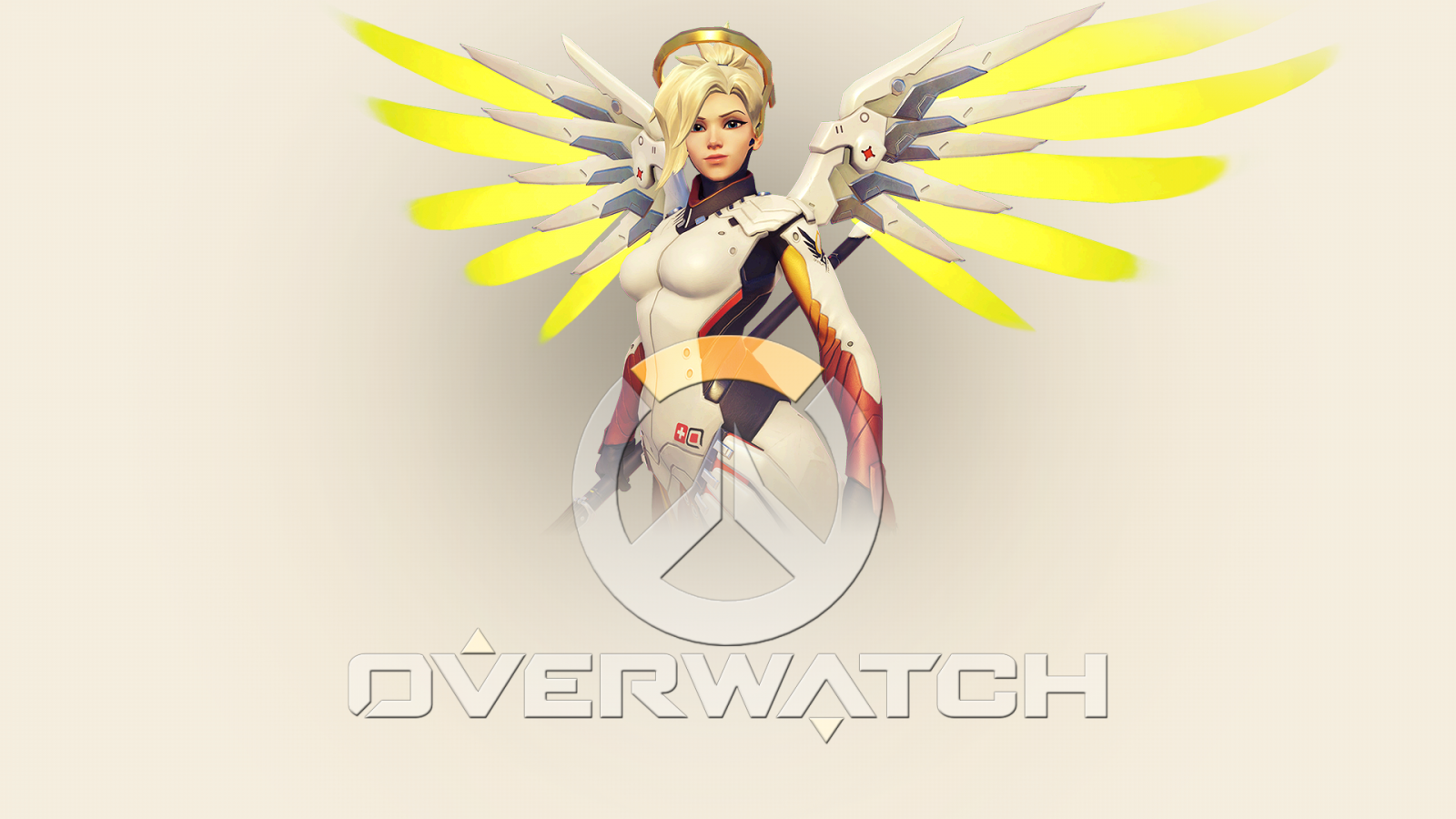 ilustrace, videohry, anime, Mercy Overwatch, Overwatch, Blizzard Entertainment, Angela Ziegler, PT Desu Author, křídlo, fiktivní postava