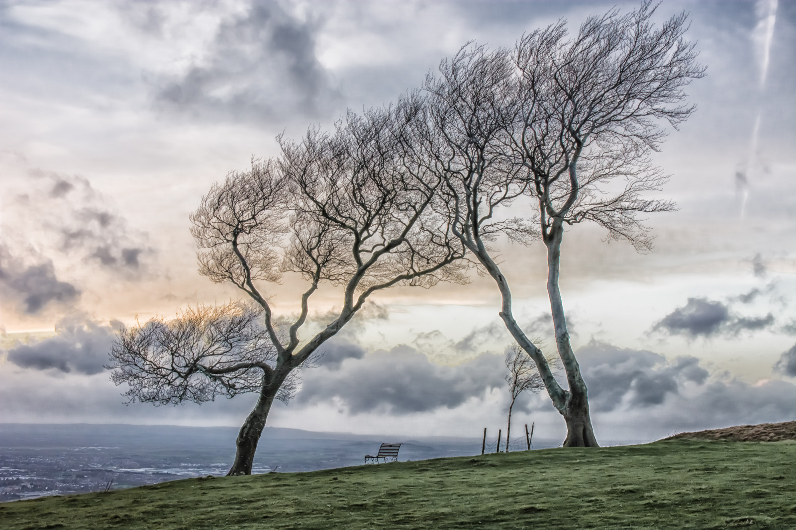 Wallpaper : people, green, clouds, golf, landscape, couple, hills