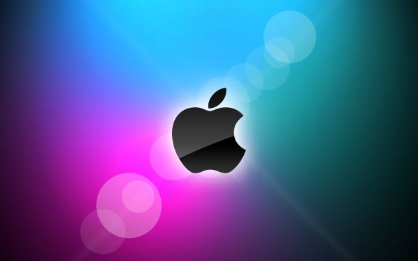 Apfel, Mac, Marke, Logo, Flecken, Abstraktion