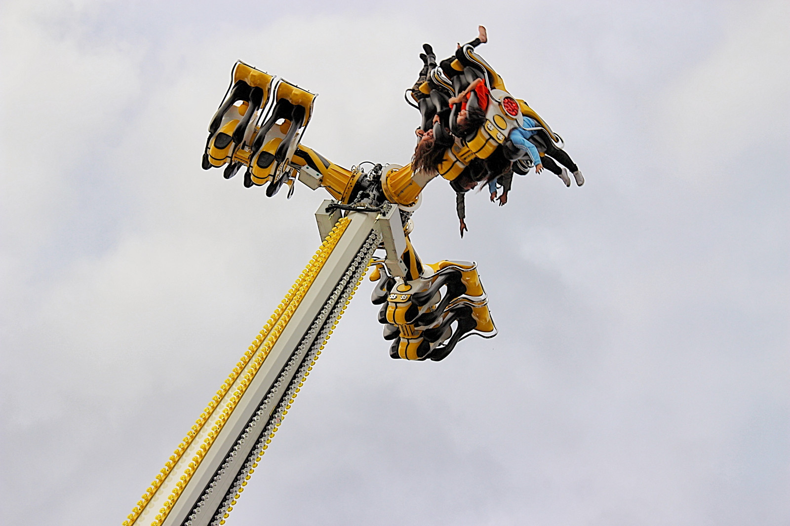 lidé, zábava, Tivoli, strašidelný, Topspin, canon100