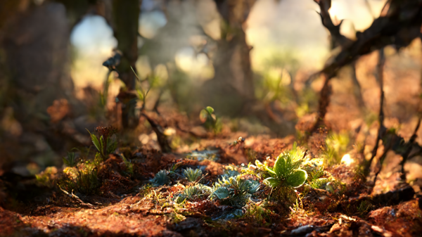 dirt,trees,forest,ground,roots,orange