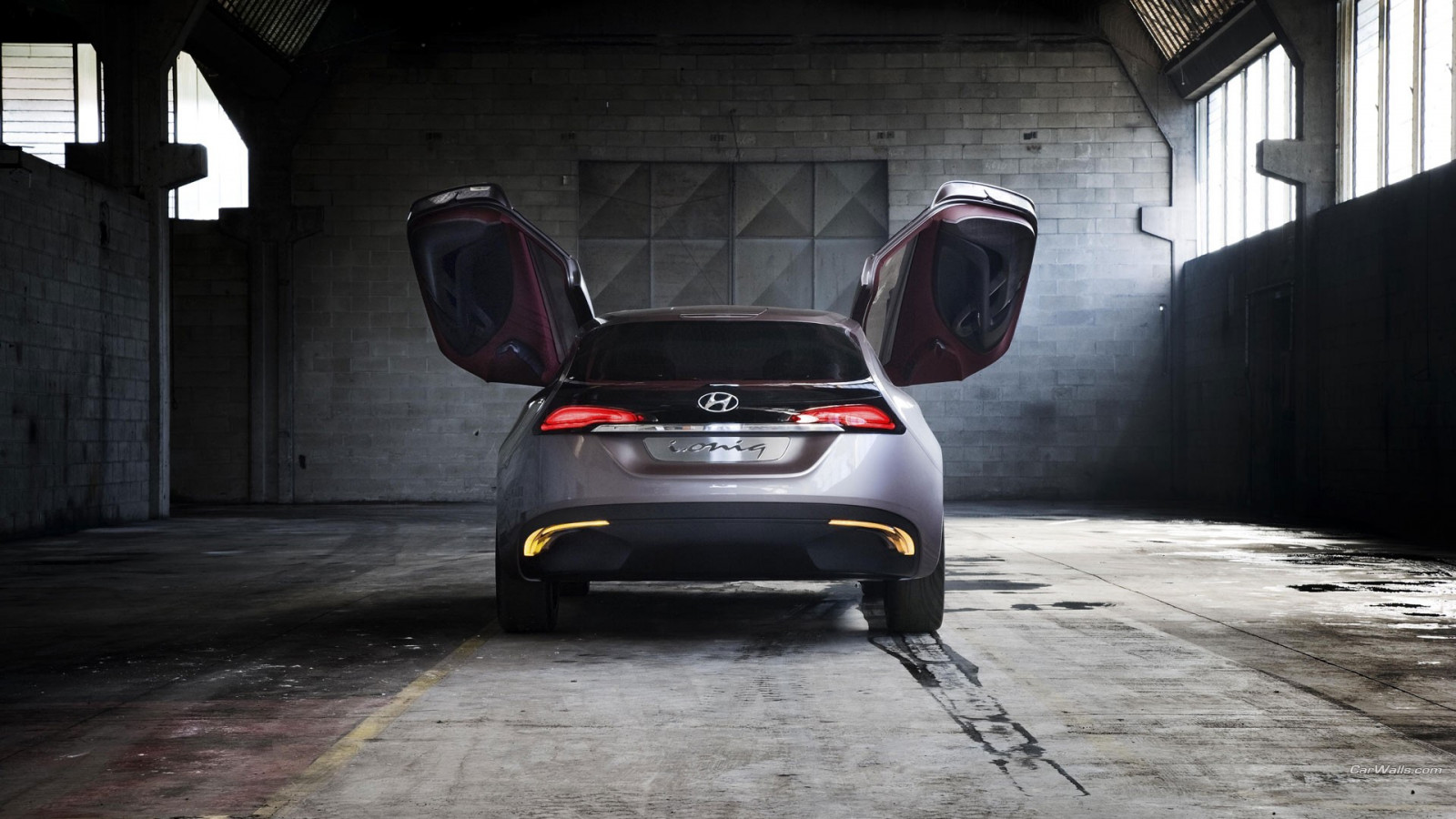 bil, Konceptbiler, køretøj, sportsvogn, kørsel, Sedan, Hyundai I Oniq, superbil, skærmbillede, bildesign, automotive exterior, bil make, kofanger, kompakt bil