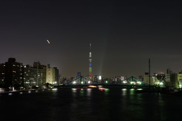 city, cityscape, night, architecture, reflection, skyline