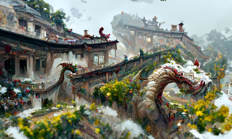 Китай,china building