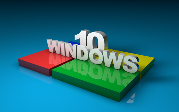 Windows 10,数字艺术,操作系统,简单,反射