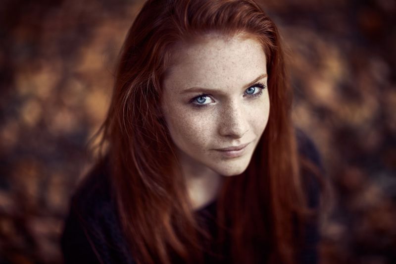 tvář, ženy, ryšavý, model, portrét, dlouhé vlasy tvář, ženy, ryšavý, model, portrét, dlouhé vlasy