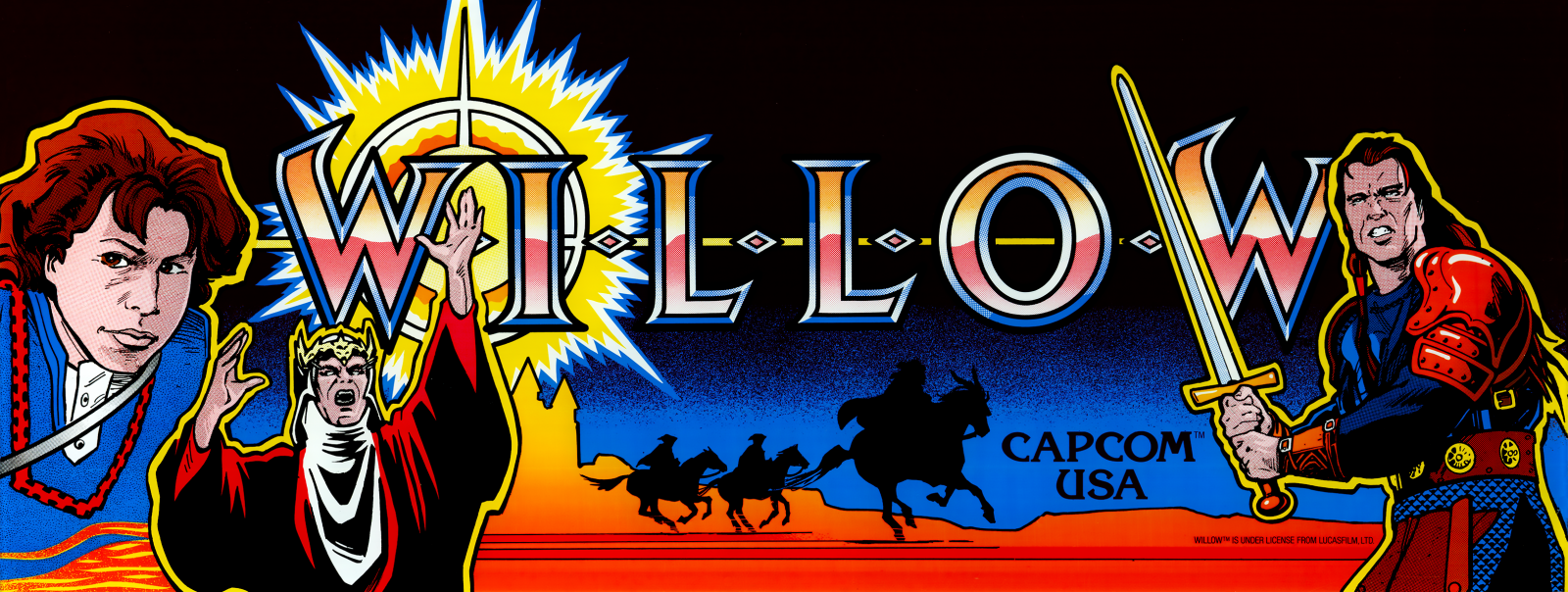 pasáž kabinet, Video Game Art, arcade marquee, Vrba