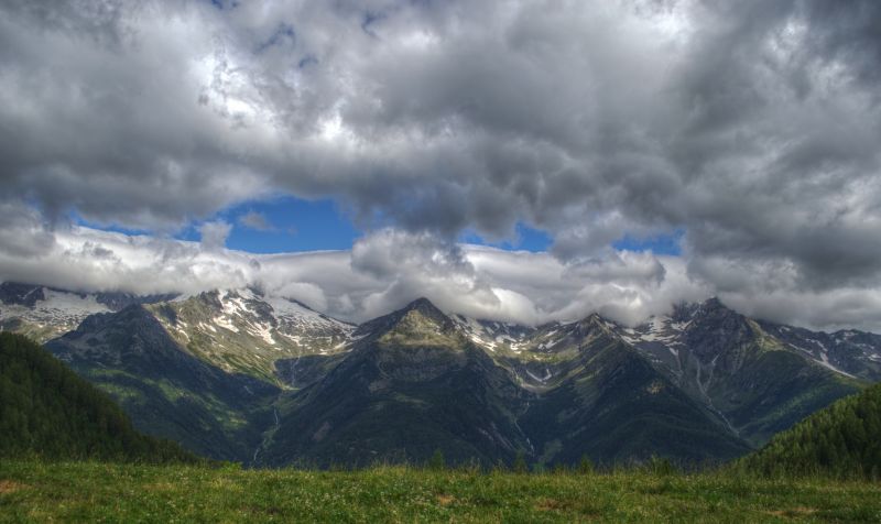 Nikon,HDR,dag,bewolkt,Ahrntal,klausberg
