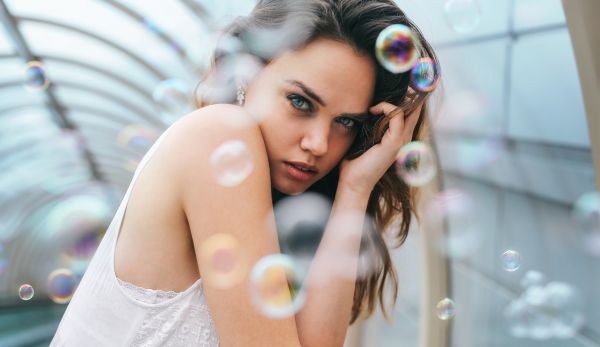 okulary,kobiety,Model,portret,Patrząc na widza,fotografia