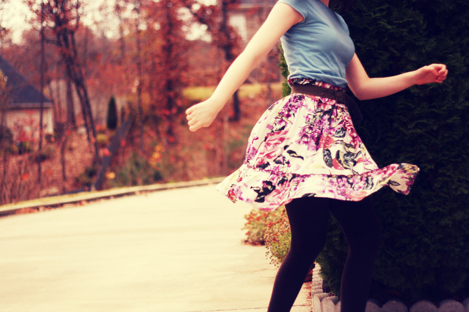 růžový, modrý, oranžový, podzim, dívka, bezhlavý, Photoshop, já, Kánon, rebel, 50mm, tanec, hnutí, roztočit, mj, sukně, králové, točit, manuál, xs, f18, pohodlí, legíny, Fotoflexer