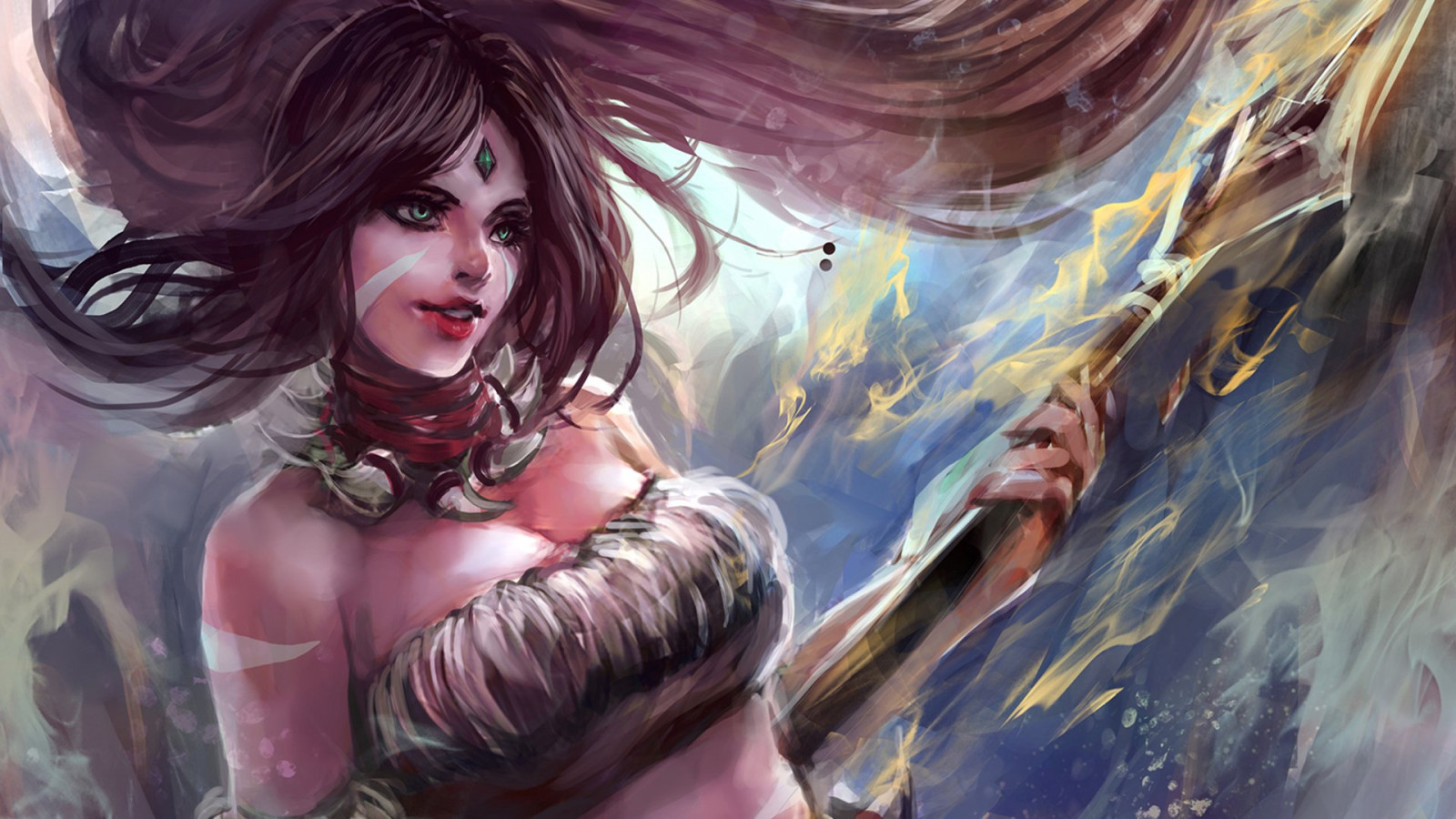 1920x1080 px, kunstværk, fantasi, liga, legender, magi, af