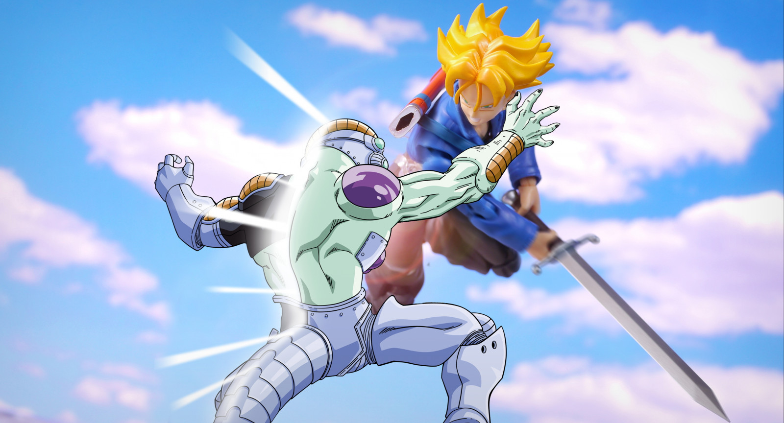 anime, himmel, mecha, fiktiv karakter, computer tapet, cg artwork, våben, Action figur, lanse, eventyrer, spyd, mangaka