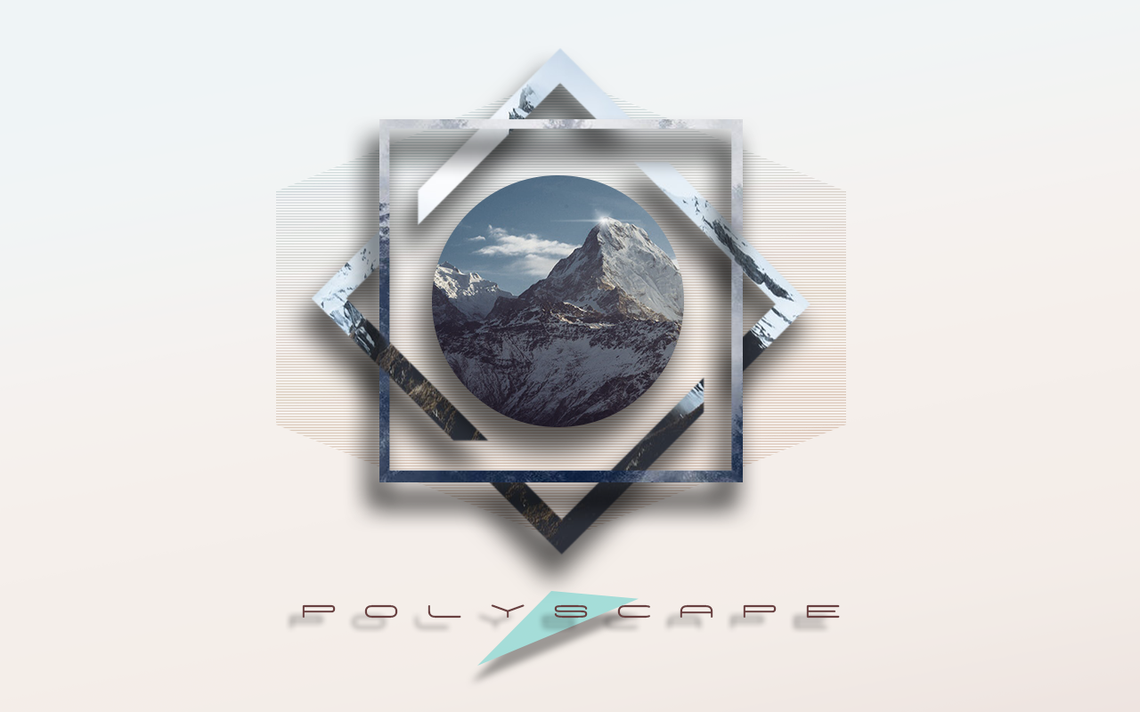 Wallpaper : polyscape, geometry, logo, text 1280x800 - kenshin24 ...