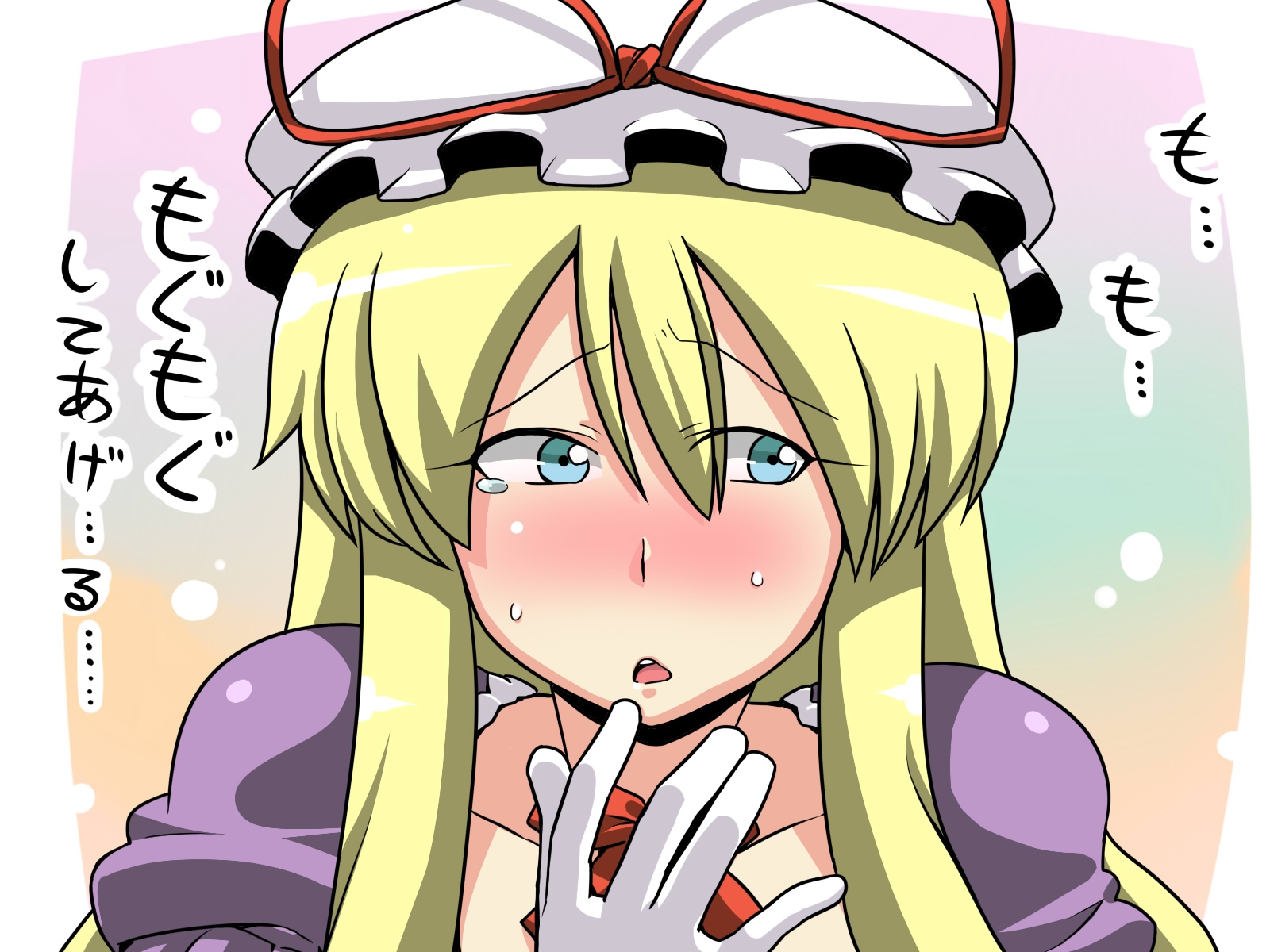 ilustrace, anime, kreslená pohádka, dívka, blond, mangaka, zmatek, tsuki Wani