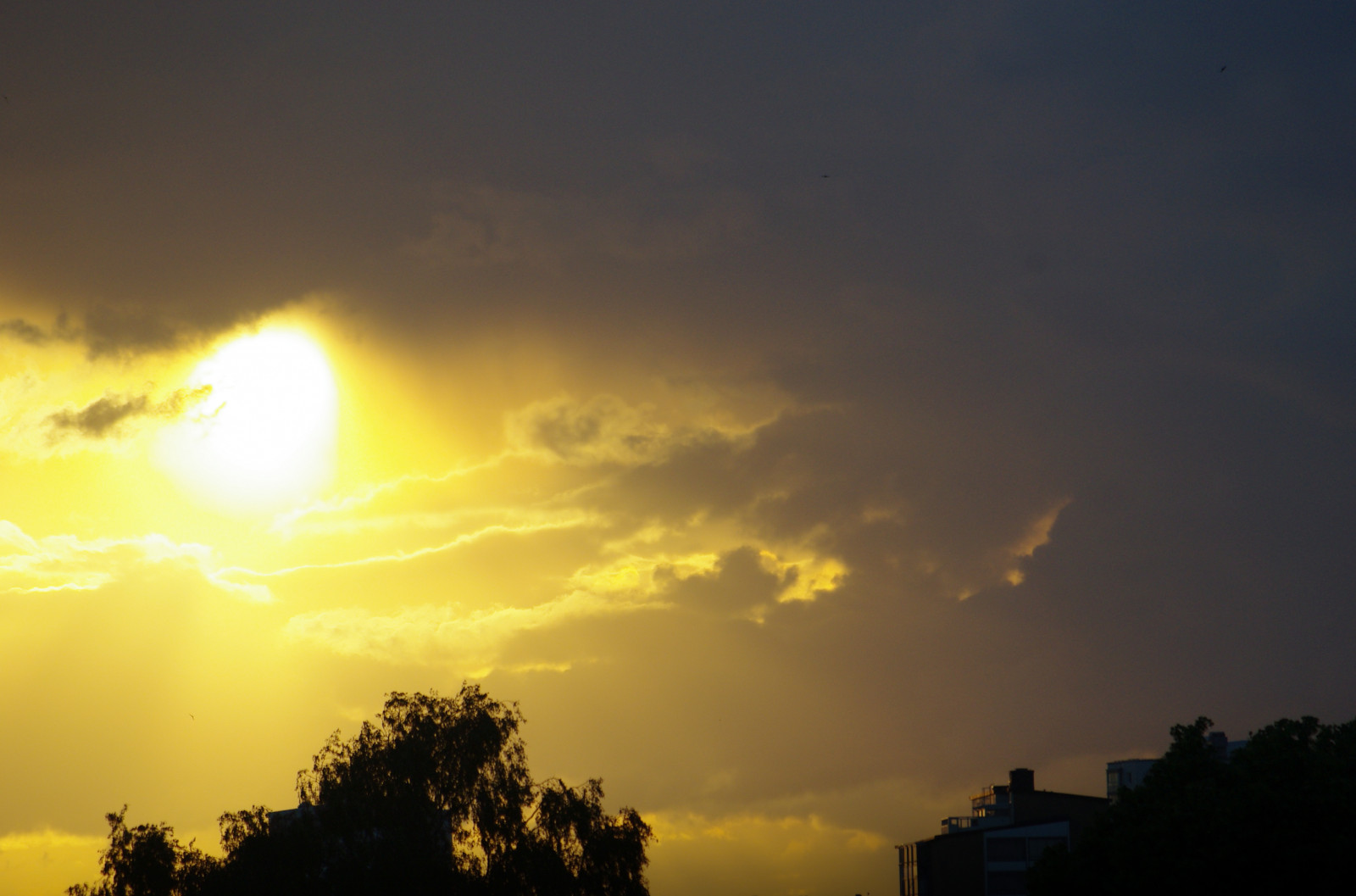 západ slunce, nebe, mrak, slunce, slunce, zlato, Tramonto, nebe, cielo, podrážka, ORO, Guld, Západ slunce, moln, frie, friggere, Fraser