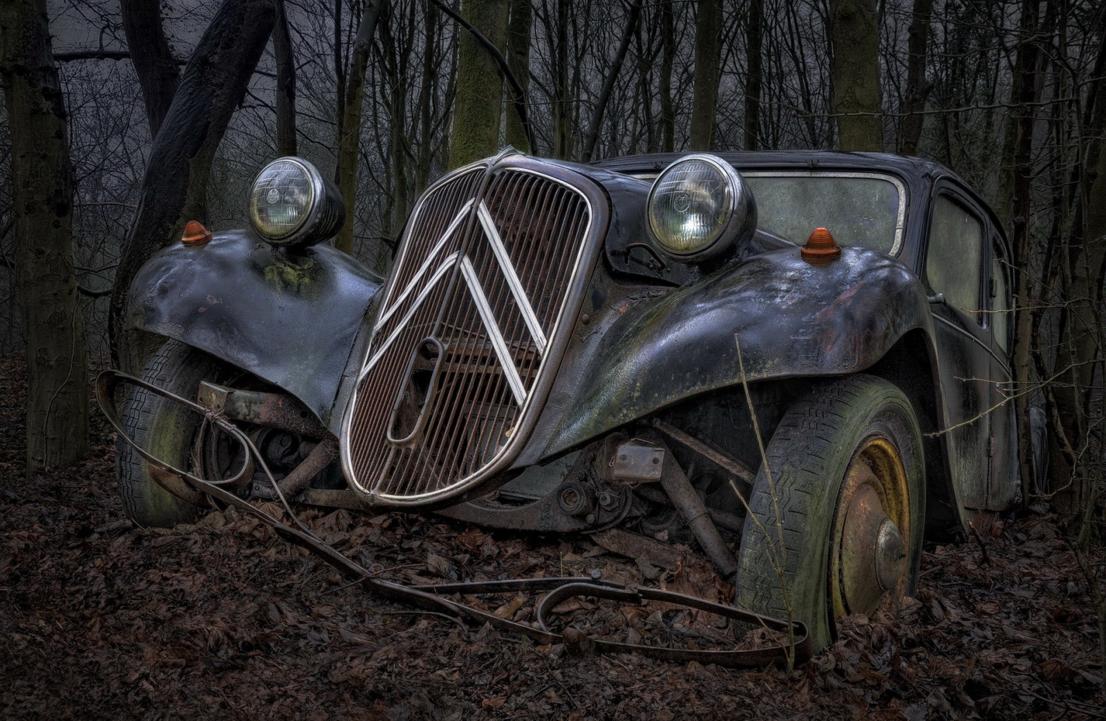 auto, vozidlo, vrak, veteránem, Francouzské vozy, trakční avant, Citroen, pozemní vozidla, automobilového designu, automobil make, starožitný auto, 1920x1252 px