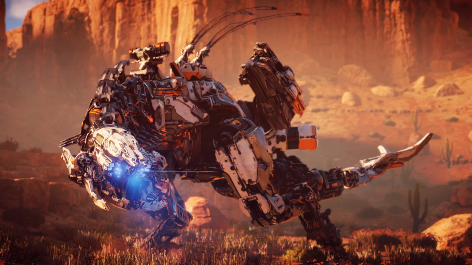 himmel, horisont, maskine, Nul, daggry, skærmbillede, mecha, computer tapet, pc spil, geologisk fænomen, PS4, udslettelse, cg artwork